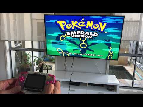 Custom Gameboy Advance that plays on your TV great for streaming TWITCH