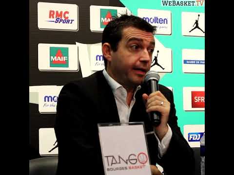Olivier LAFARGUE après Tango Bourges - Flammes Carolo (75-67) Match des champions