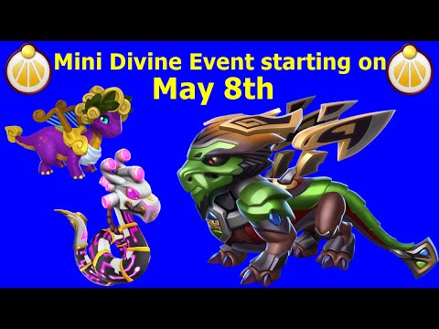 Mini Divine Event starting on May 8th | Chrono Pangu Chrono Hades and Divine Apollo Event | DML