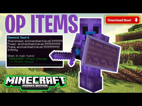 √OVERPOWERED TOOLS MOD FOR MINECRAFT PE |God tools for Minecraft pocket edition