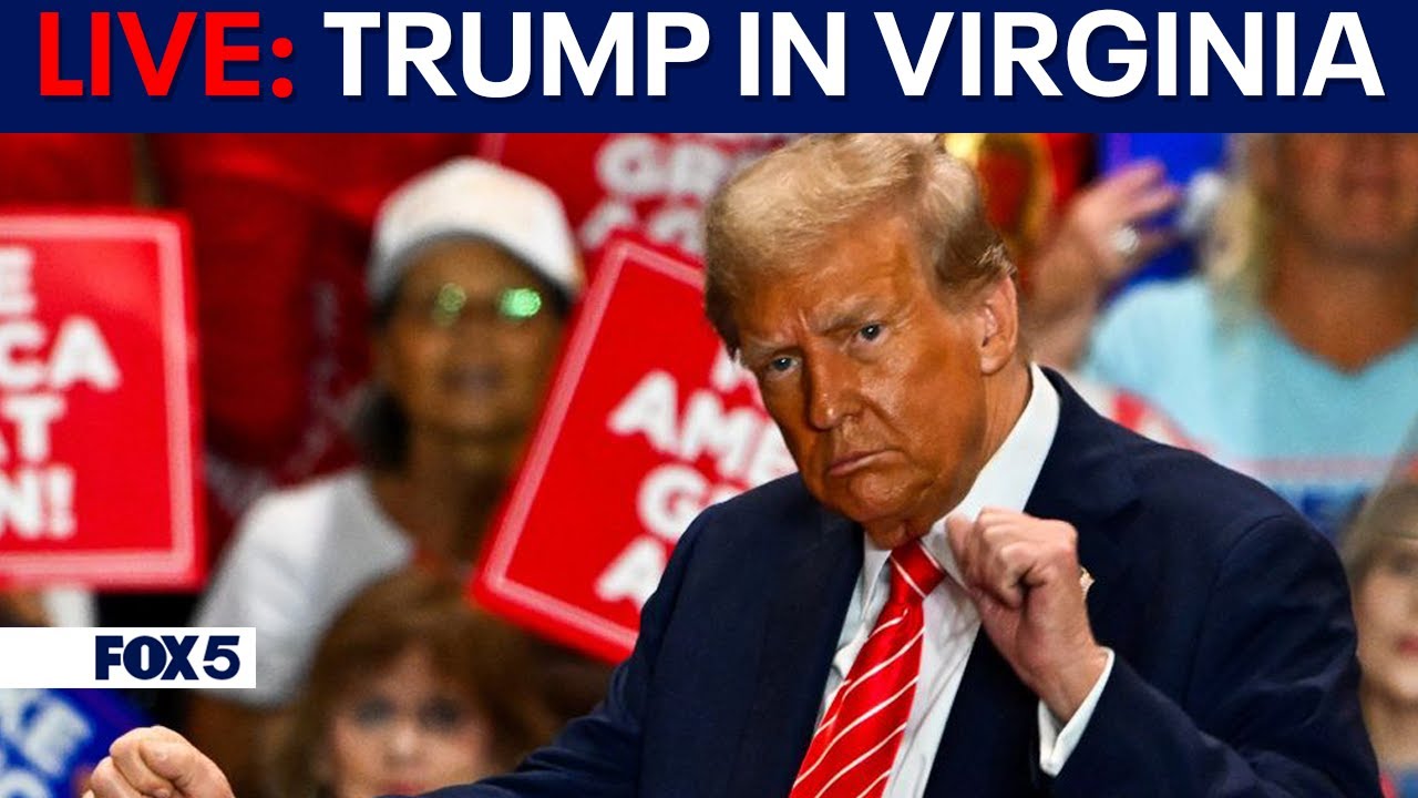 LIVE | Trump holds rally in Virginia