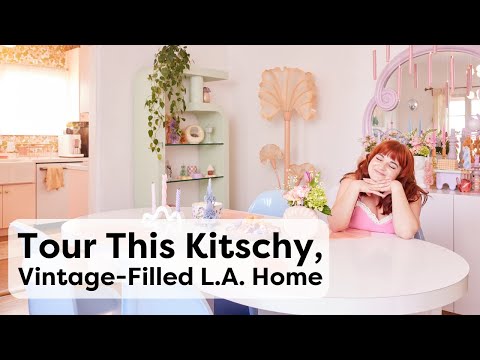 Tour This Kitschy, Vintage-Filled L.A. Home | Handmade Home