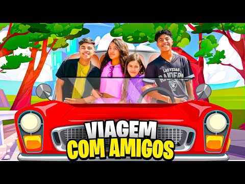 VIAJAMOS COM NOSSOS AMIGOS PARA UMA CASA NA PRAIA - OLHA O QUE A GENTE FEZ !