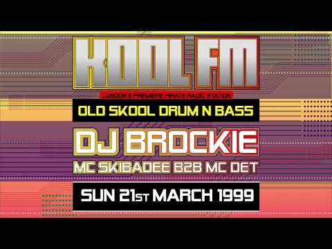 MC Skibadee & MC Det with DJ Brockie | Old Skool Drum & Bass 1999 | Kool FM 94.5 London Pirate Radio
