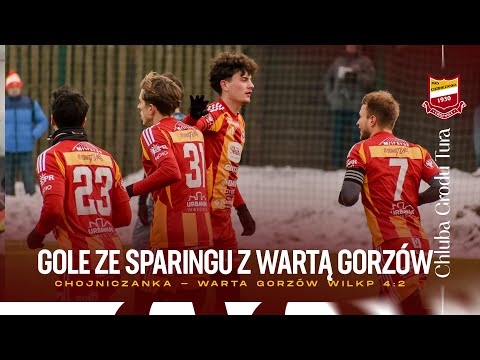 Sparing nr 2: Chojniczanka - Warta Gorzów 4:2 (gole | 24.01.2026)
