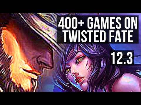 TWISTED FATE vs AHRI (MID) | 2.6M mastery, 5/1/8, 400+ games | EUW Diamond | 12.3