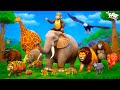 King Monkey S Magical Reign Wild Animals Turn Into Servants Funny Animal Kingdom