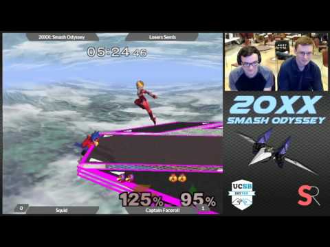 20XX: Smash Odyssey - Squid (Falco) vs. Captain Faceroll (Sheik) - Losers Semis