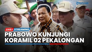 LIVE: Prabowo Kunjungi Koramil 02 Pekalongan Timur, Warga Sambut dengan Antusias