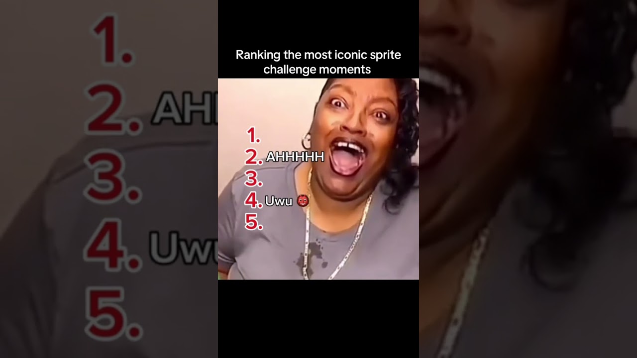 Ranking Sprite Challenges 💀😭 #funny #sprite #spritechallenge #burp #trending