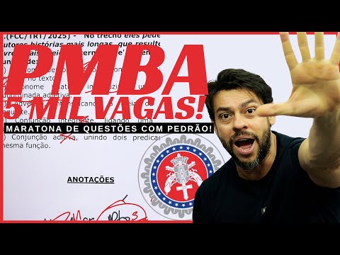 🔴PMBA | FCC QUESTIONS MARATHON | Portuguese with Pedro Lima!