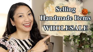 WHOLESALE SUCCESSFULLY,  HOW TO  SELL Your Handmade or Crochet Knit Items | Crochet Business Tips