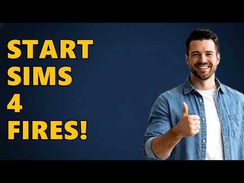 How To Start A Fire In The Sims 4?