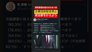 岸田首相は処分されるべき