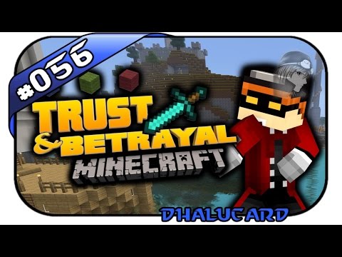 MINECRAFT: TRUST & BETRAYAL, DHALUCARD #056 - WÄNDE HOCHZIEHEN - Attack of the B-Team - Dhalucard