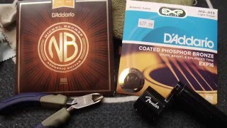 Video thumbnail for D'addario Nickel Bronze Acoustic Guitar Strings Review by Murphy's Guitars