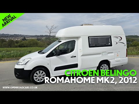 Camper Van / Motorhome Citroen Belingo Romahome Mk 2, 2012