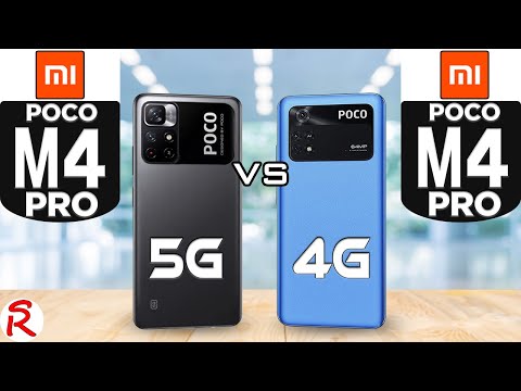 Xiaomi Poco M4 Pro 5G vs Xiaomi Poco M4 Pro 4G