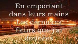 Bài hát J'entends Siffler Le Train - Nghệ sĩ trình bày Richard Anthony