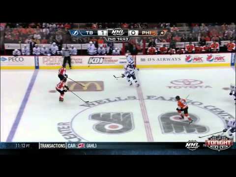 Tampa Bay Lightning at Philadelphia Flyers   01\11\2014