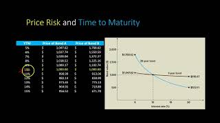 Bond Valuation: Interest Rate Risk, Price Risk and Reinvestment Risk