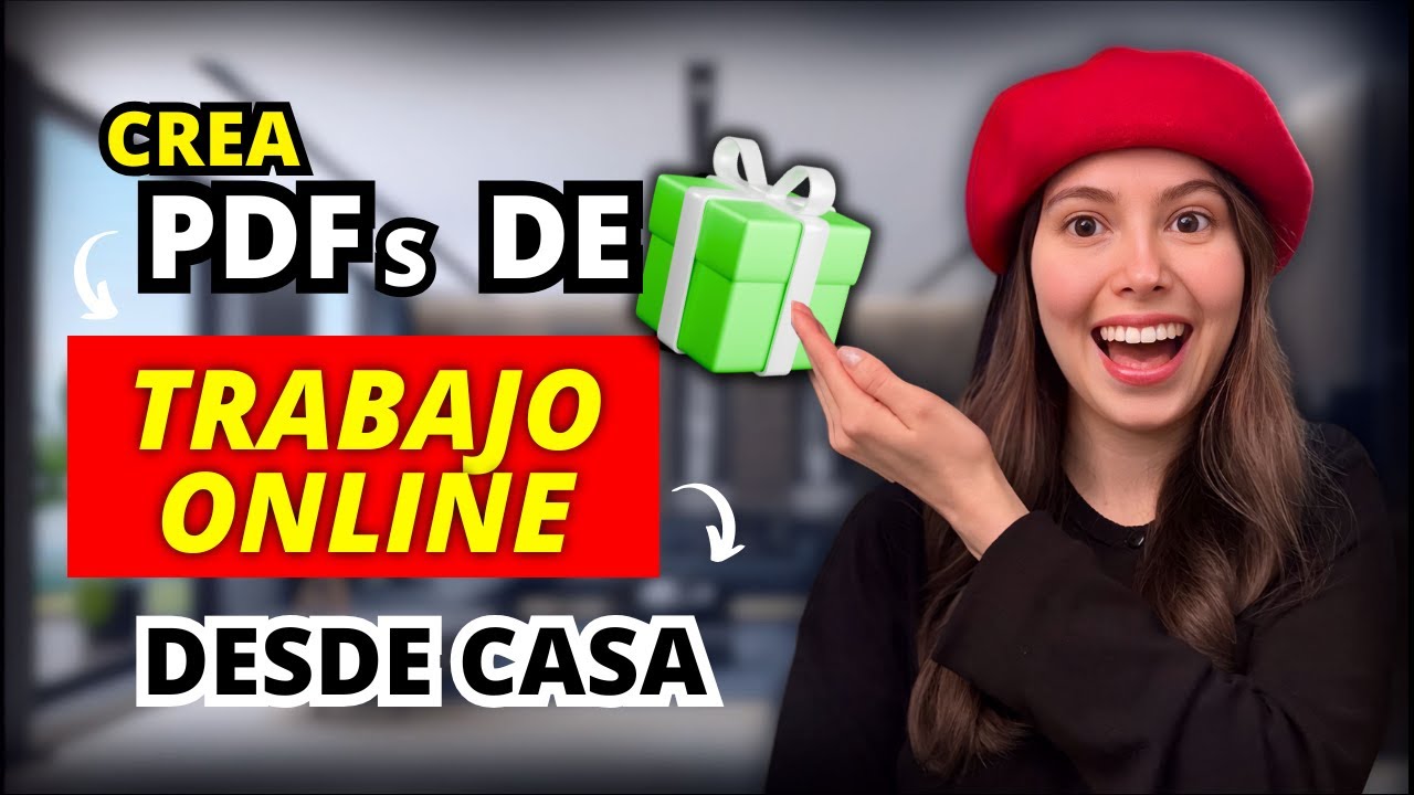 ✅Tutorial: Create PDFs 🫱 Work Online from Home 2025