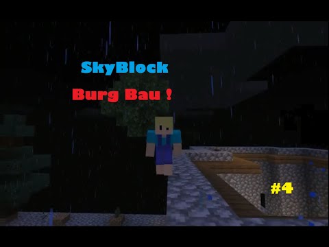 Anfang des Burg-Bauens #3 SkyBlock