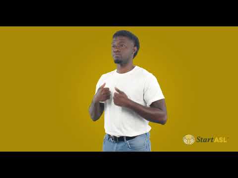 Video thumbnail: How to sign Live in ASL