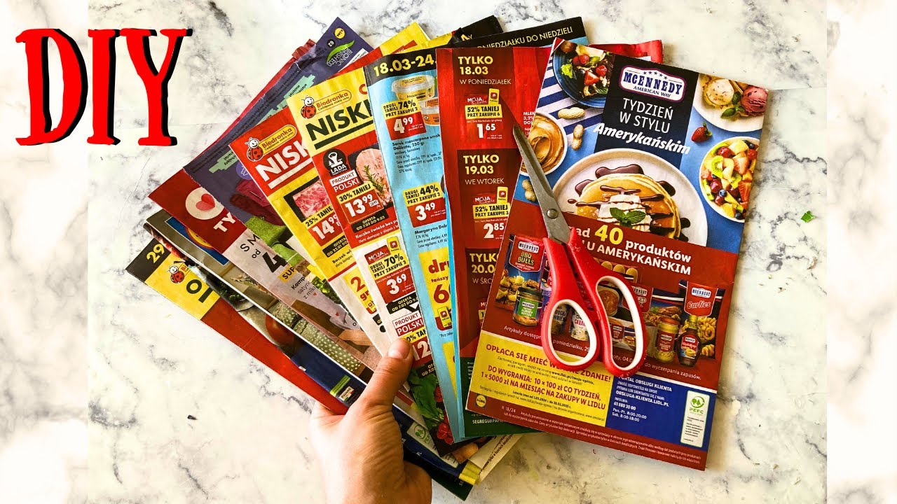 💥💥Don't throw Away OLD Magazines!!!! Recycling Magazine Craft