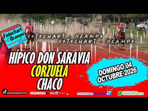 HÍPICO DON SARAVIA- CORZUELA . CHACO- Resumen de la Reunión del 04/10/2026