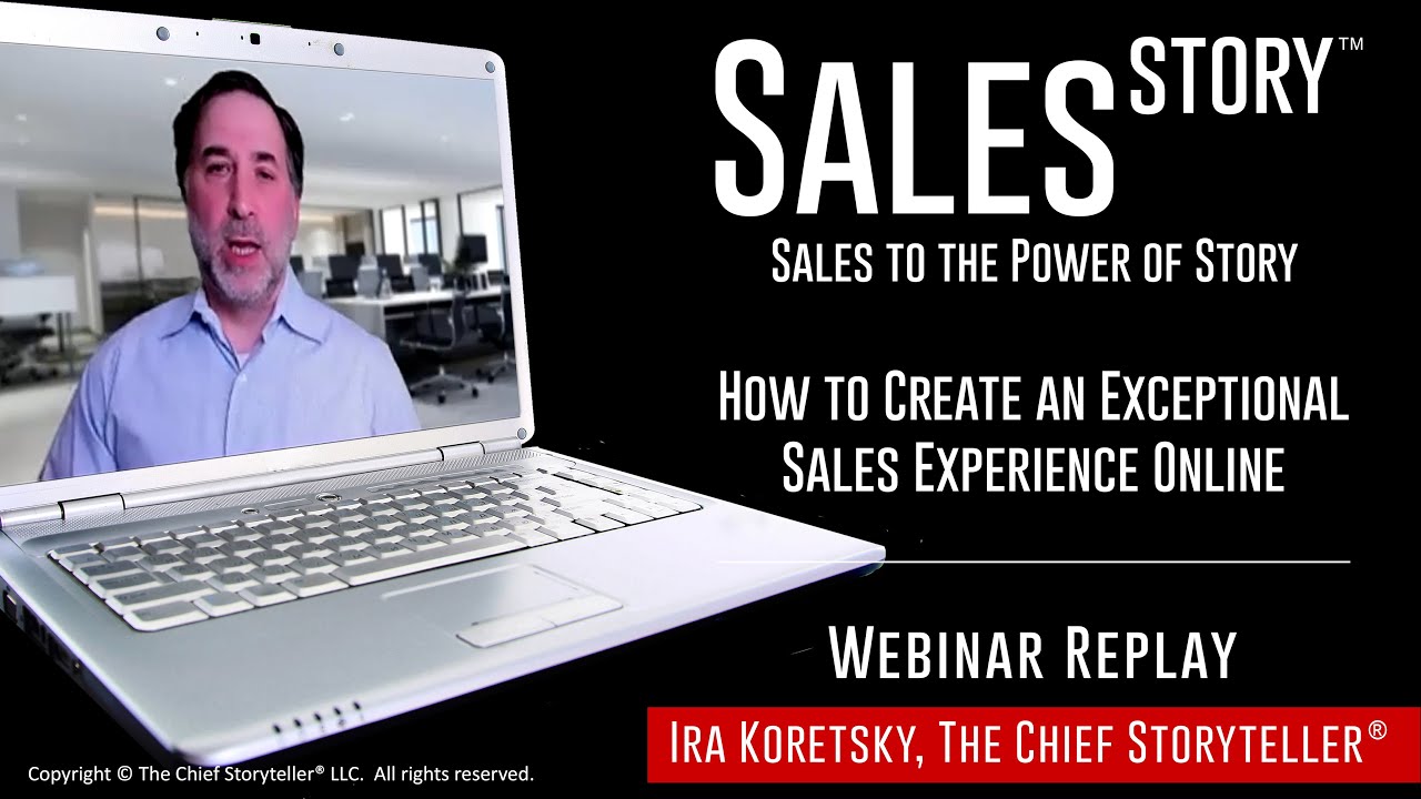 Promotional video thumbnail 4 for Ira Koretsky, The Chief Storyteller ®
