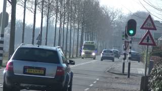 preview picture of video '10-03-14 A1 Ambulance 16-156 naar Kaarde (Reeuwijk) voor onbekende melding'