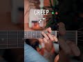 Creep Radiohead Guitar Tutorial // Creep Guitar Lesson