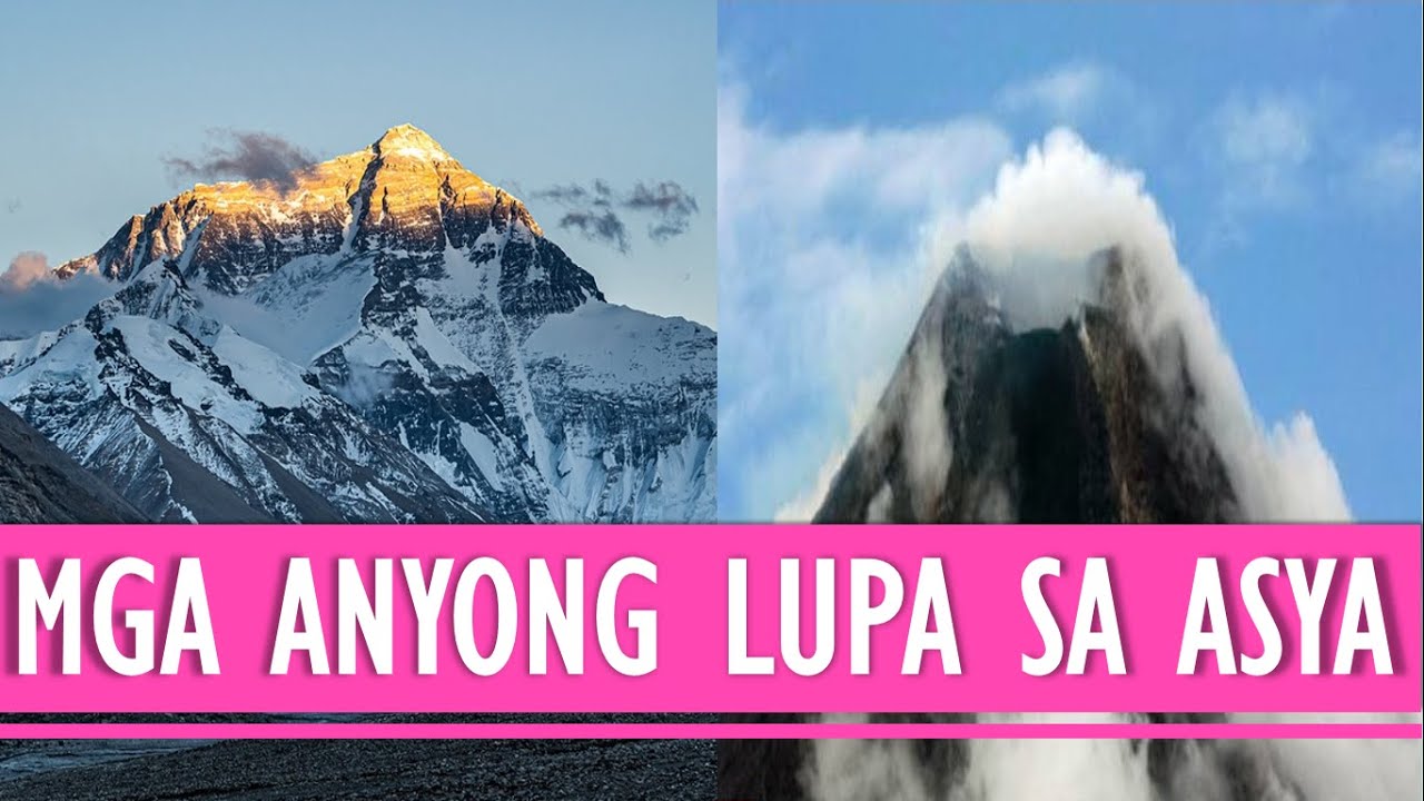 Mga Anyong Lupa sa Asya | Katangiang Pisikal ng Asya | Heograpiya ng Asya || GRADE 7 AP || easykwela