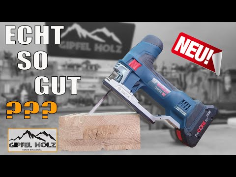 The NEW 18V Bosch jigsaw GST 18V 155 SC in the test - is it worth buying? GST 18V 155 BC