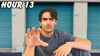 24 Hours In A Storage Unit! (GONE WRONG)
