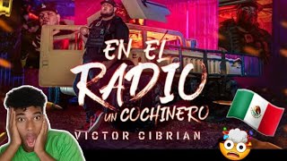 (Reacción) Victor Cibrian - En El Radio Un Cochinero (Lluvia De Balas) [Official Video]