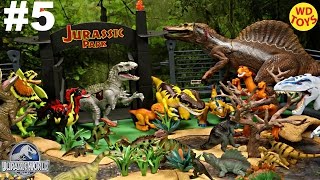 New Giant Box Jurassic World Surprise Dinosaurs For Kids #5 / T-Rex, Indominus Rex, Unboxing