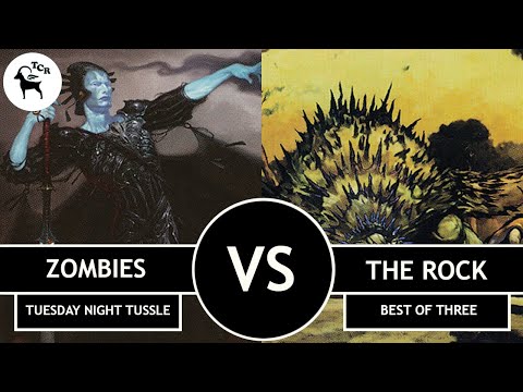 Zombies vs The Rock - Premodern Tuesday Night Tussle