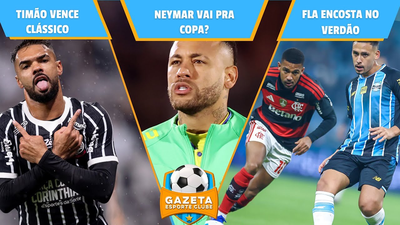 Flamengo encosta no Palmeiras, caos no clássico e pré-lista da Seleção para Copa