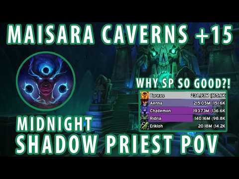 Maisara Caverns +15 | Midnight Shadow priest pov