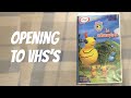 Opening To Miss Spider All Pupa Ed Out Miss Spider La Métamorphose 2005 VHS French Canadian