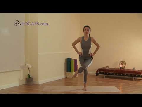 El águila - Garudasana