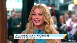 Julianne Hough Chats About 'Footloose', 'DWTS' and Boyfriend Ryan Seacrest on 'GMA'