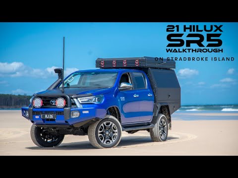 2021 SR5 Hilux Walkthrough on Straddie! Stradbroke Island Queensland Australia #toyotahilux #sr5