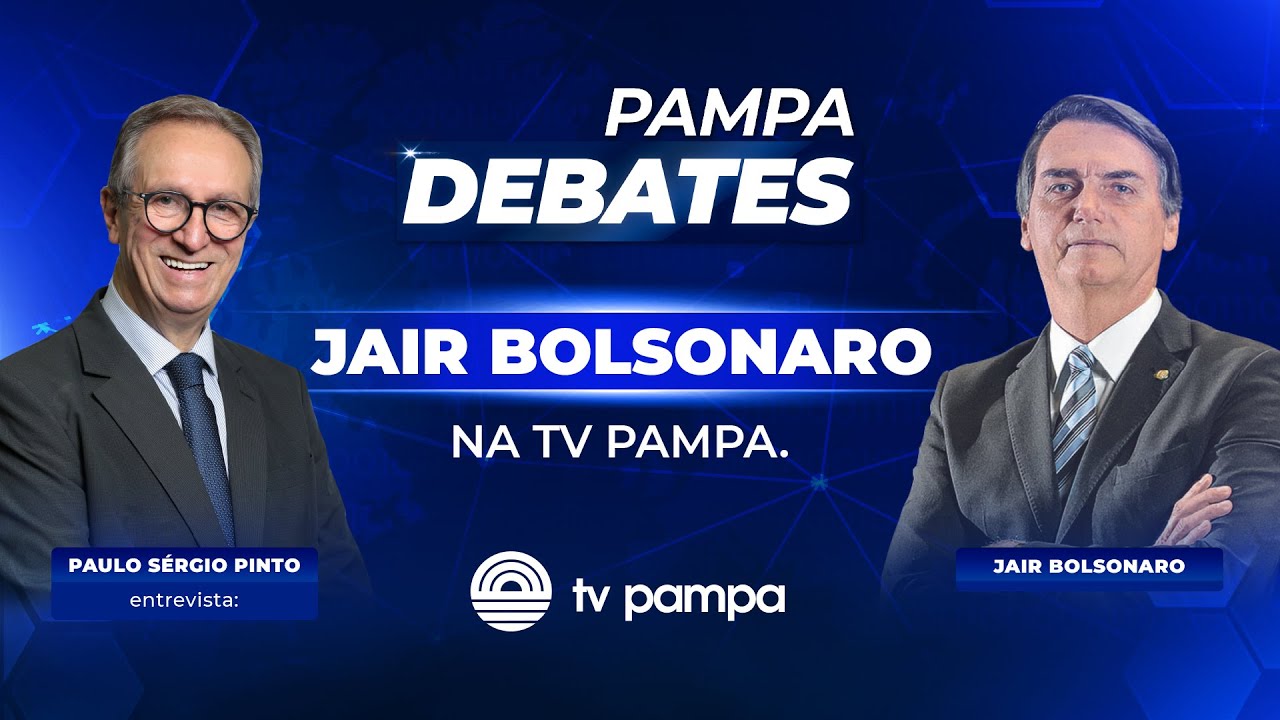 PAMPA DEBATES COM JAIR BOLSONARO - 26/07/2024
