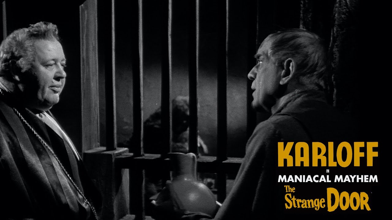 THE STRANGE DOOR "This man must never marry her" Clip