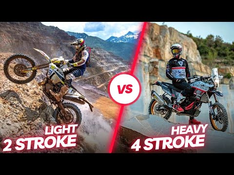 2 STROKE VS 4 STROKE for EXTREME ENDURO | Pol Tarrés Erzbergrodeo Yamaha Ténéré 700