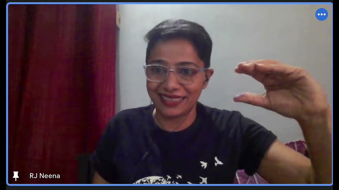 RJ Neena Session ME Warriors