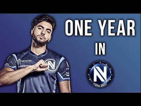 CS:GO - ScreaM - One year in Team EnVyUs (clutches, one taps & more)
